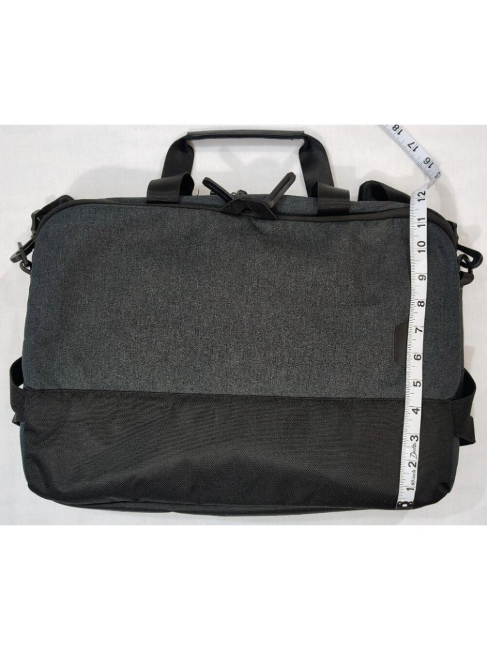 BagSmart Laptop Messenger Bag Briefcase Gray Black Digi Smart RFID Travel Office - Picture 12 of 16